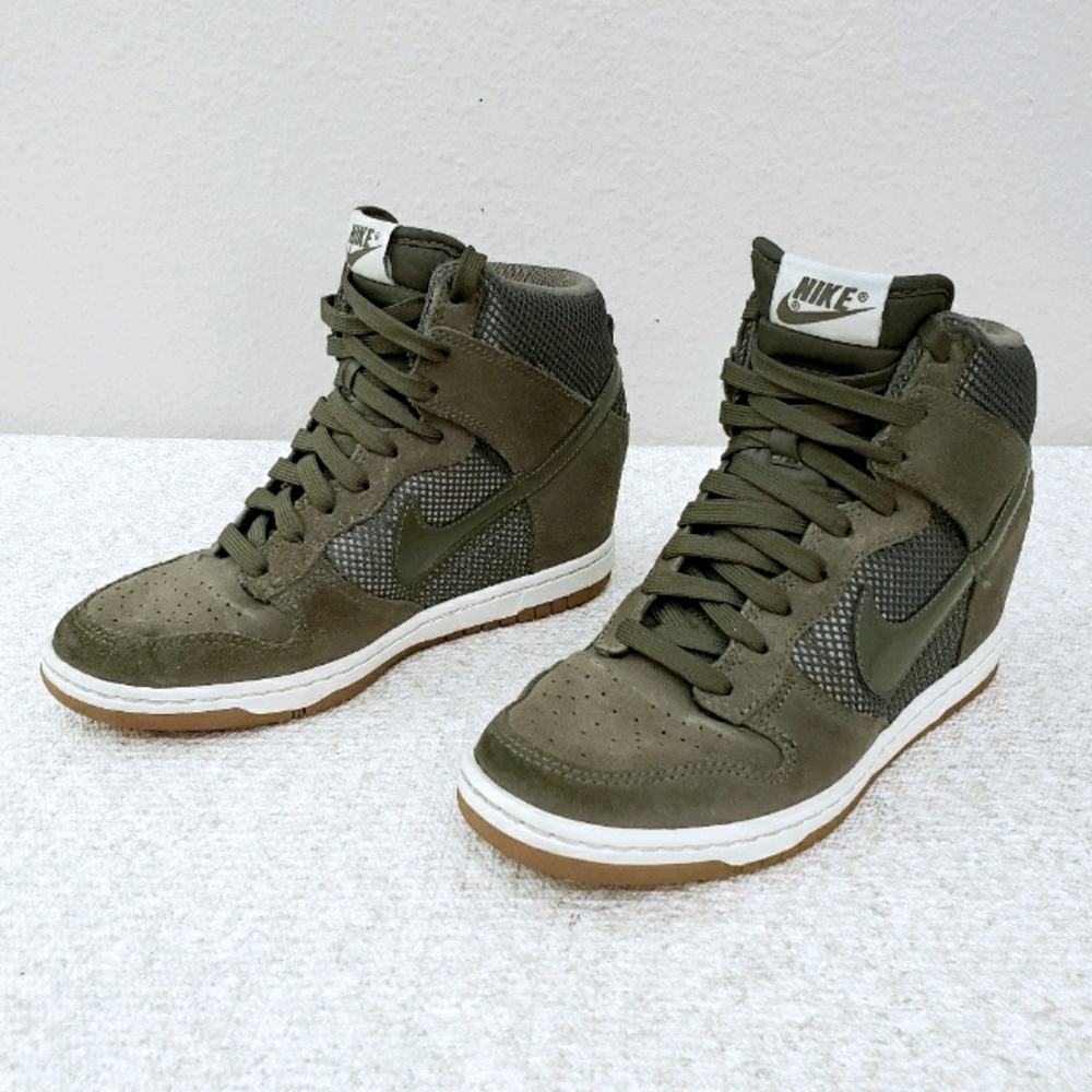Rare Nike Sky Hi Hidden Wedge Sneaker sz 7
